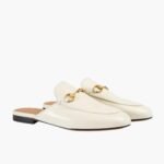 Gucci Women’s Princetown Slipper White GG 423513 C9D00 9022