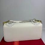 Valentino Garavani Loco Flower Shoulder Bag White 26cm - Image 5