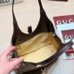 Gucci Mercato Small Tote Bag Sand And Brown GG Canvas 25cm 866646 FAFV2 9651 - Image 4