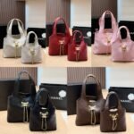 Chanel Small Shopping Bag Gold Tone Hardware Black 22Cm AS6132 B23332 94305 - Image 7