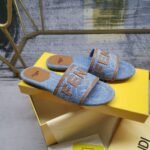 Fendi Signature Denim Light Blue 8R8092AOLIF1KOO - Image 3