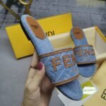 Fendi Signature Denim Light Blue 8R8092AOLIF1KOO - Image 4