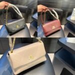 Chanel Large Flap Bag Gold Tone Hardware Black 25Cm - Image 10
