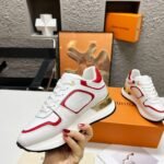 Louis Vuitton Neo Run Away Sneaker White And Red - Image 5