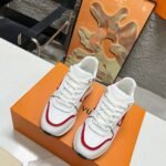 Louis Vuitton Neo Run Away Sneaker White And Red - Image 6
