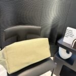 Chanel Large Shopping Tote Silver Hardware Light Yellow 42Cm - Image 8