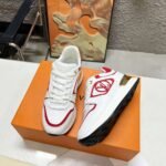 Louis Vuitton Neo Run Away Sneaker White And Red - Image 7