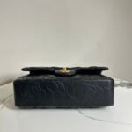 Super Vip 1:1 – Chanel Flap Bag with Camellia Flower Chain Black 26cm - Image 5