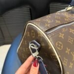 Louis Vuitton Keepall Bandoulière 50 Monogram Canvas Light Yellow 45cm - Image 6