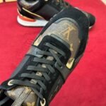 Louis Vuitton Neo Run Away Sneaker Black 1AAP3E - Image 6