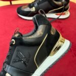 Louis Vuitton Neo Run Away Sneaker Black 1AAP3E - Image 7
