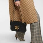 Gucci GG Marmont Matelassé Medium Bag Black 26Cm 443496 DTDIT 1000 - Image 8
