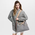 Super Vip 1:1 –  Louis Vuitton CarryAll MM Bag Washed Gray 39Cm M13289 - Image 6
