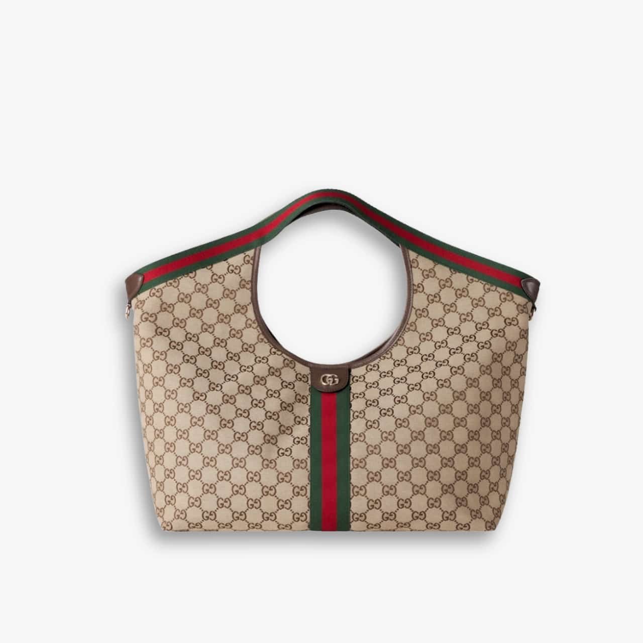 ELEGOUS-Product-Image-1-1 Gucci Giglio Large Tote Bag Brown 60Cm 853971 FAFFP 2547 - Image 1