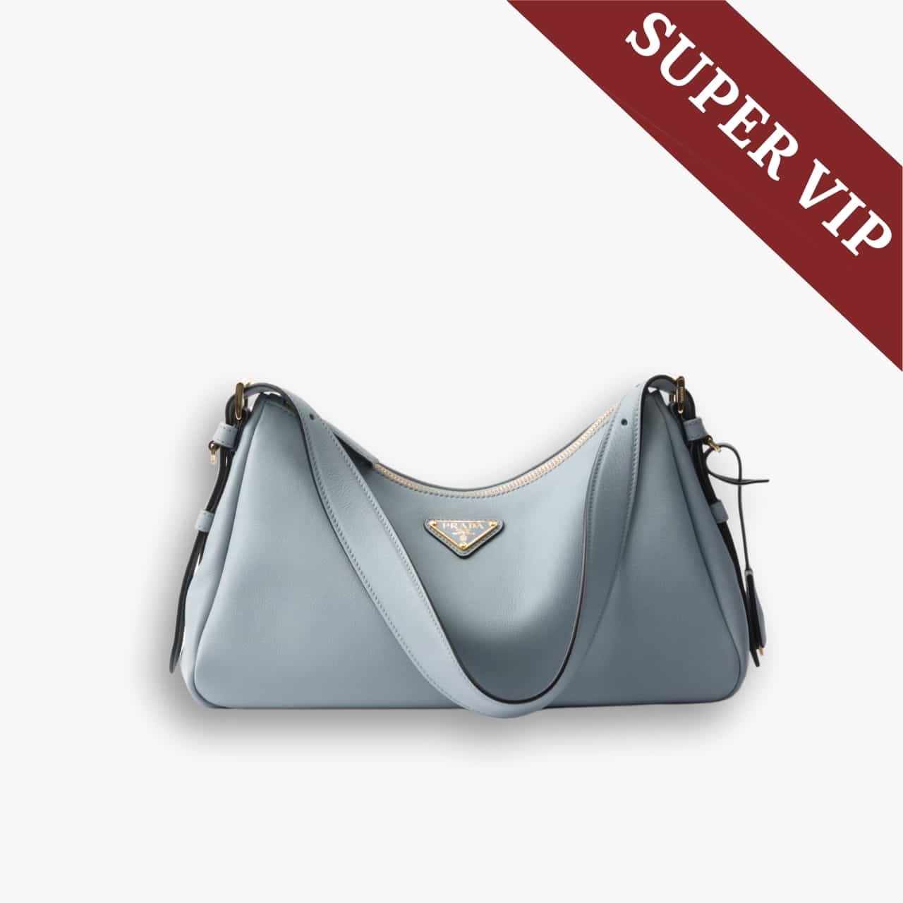 ELEGOUS-Product-Image-15-1 Super Vip 1:1 – Prada Aimée Medium Leather Shoulder Bag Opaline 30Cm 1BC229 2CYS F04F1 V LVM - Image 1