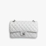 Chanel Classic Double Flap Bag White 25cm