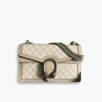 Gucci Dionysus Small Bag Beige and White 28 cm
