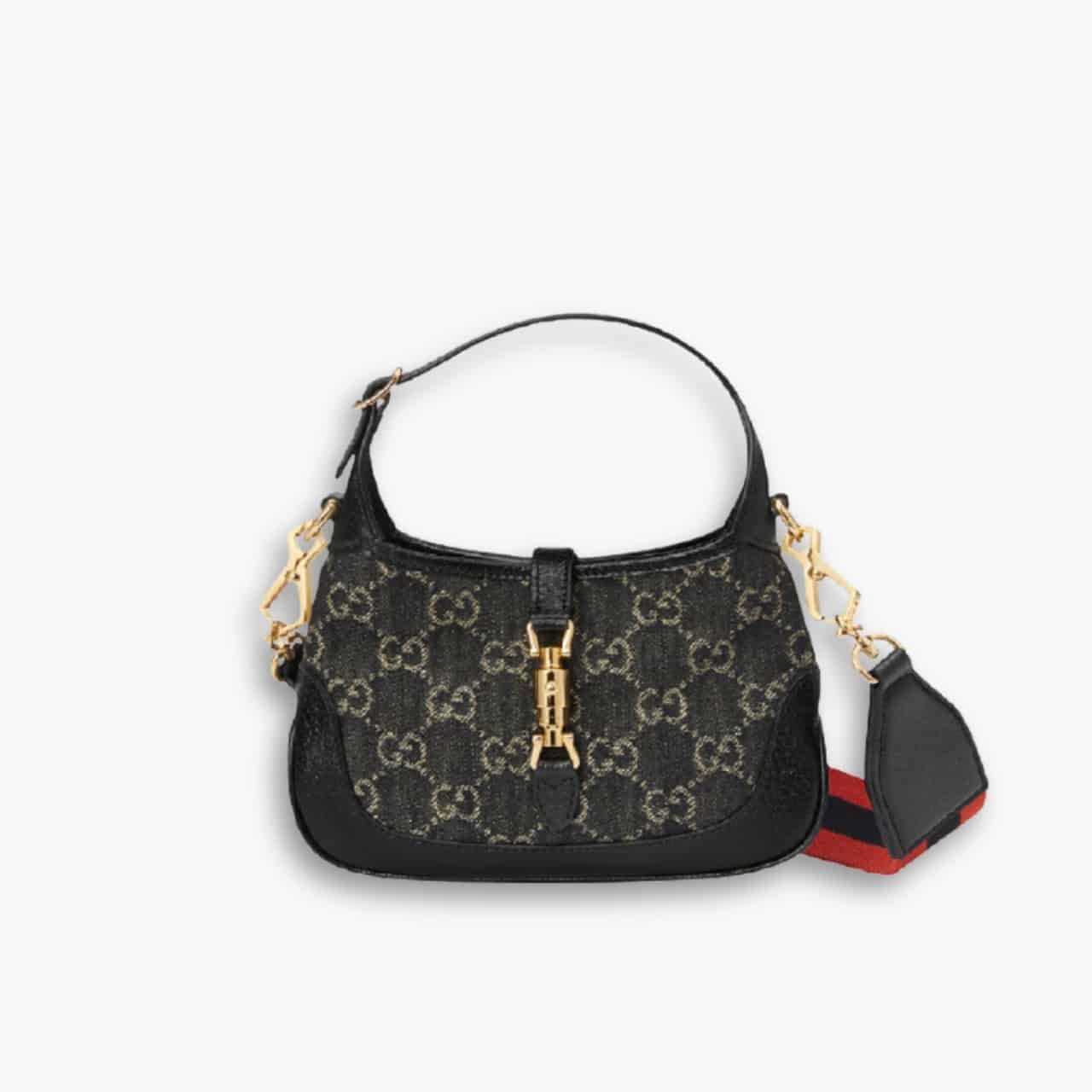 ELG_GCB1067 Gucci Jackie 1961 Mini Bag Black 19 cm 685127 UN3AG 1294 - Image 1