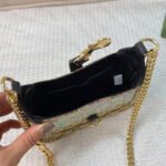 Gucci Jackie Notte Mini Bag Beige And Dark Brown 19Cm ‎‎‎782889 FAD1Z 2541 - Image 4