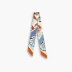 Hermès Springs Springs Silk Twilly Scarf H063932S 08