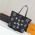 Louis Vuitton Neverfull MM Monogram Empreinte Black 31cm M58907 - Image 2