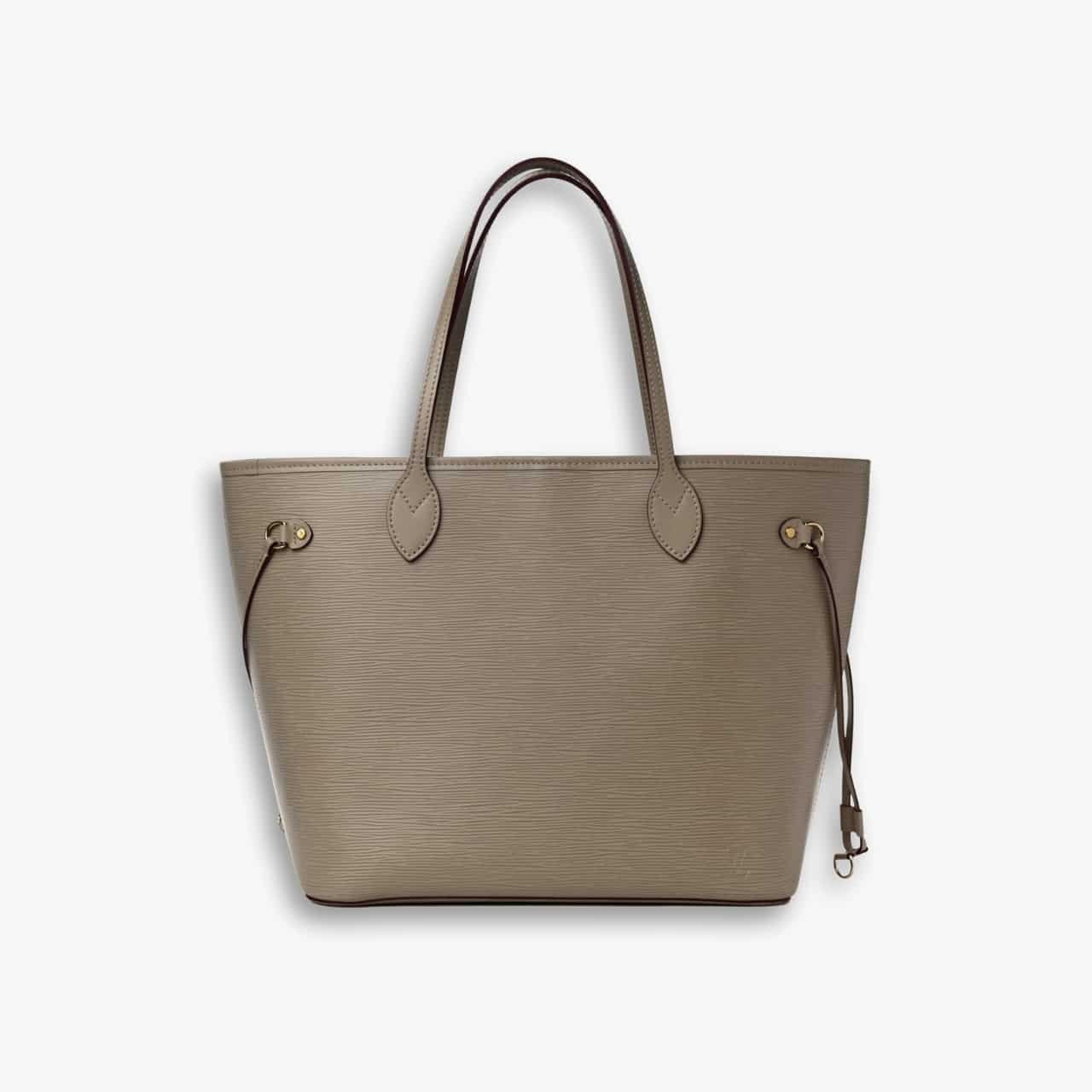 ELG_LVB1012 Louis Vuitton Epi Neverfull MM 32cm Galet Grey - Image 1