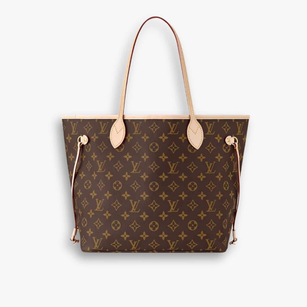 ELG_LVB1014-6 Louis Vuitton Neverfull MM Bag Pivoine Pink 31cm M41178 - Image 1