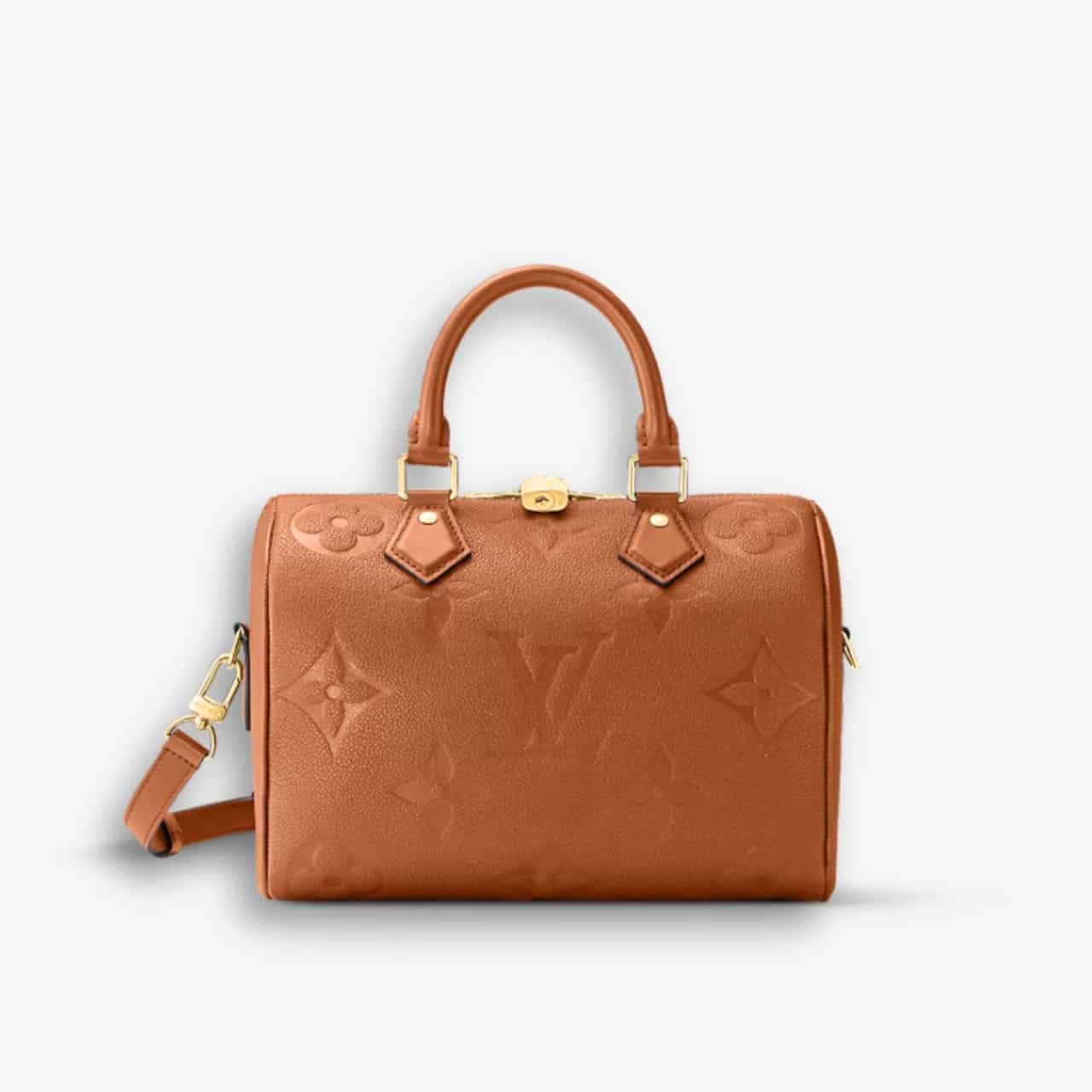 ELG_LVB1017 Louis Vuitton Speedy Bandoulière 25cm Cognac M46136 - Image 1