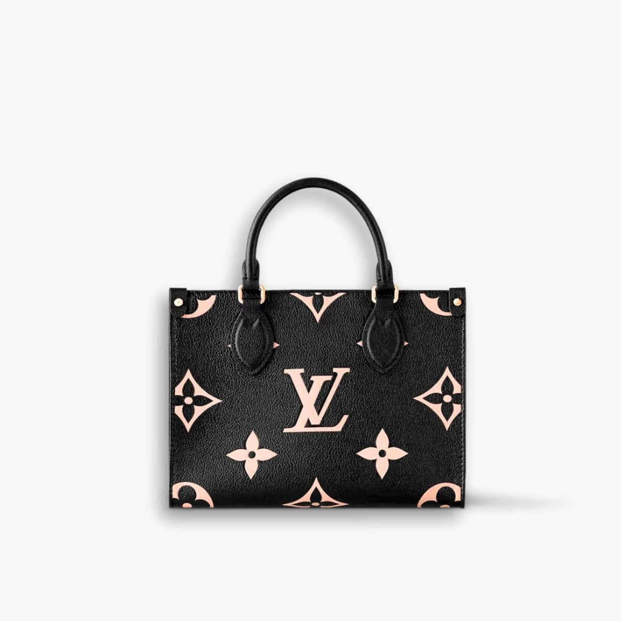 ELG_LVB1028-1-1 Louis Vuitton Onthego Empreinte Bicolor Black 18cm M45659 - Image 1