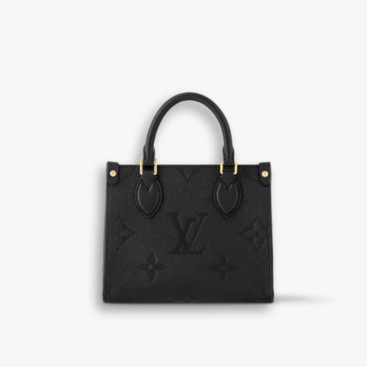ELG_LVB1028-1 Louis Vuitton Onthego Black 18cm M46993 - Image 1