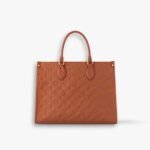 Louis Vuitton Onthego Bag Monogram Empreinte Cognac Brown 35cm M12775