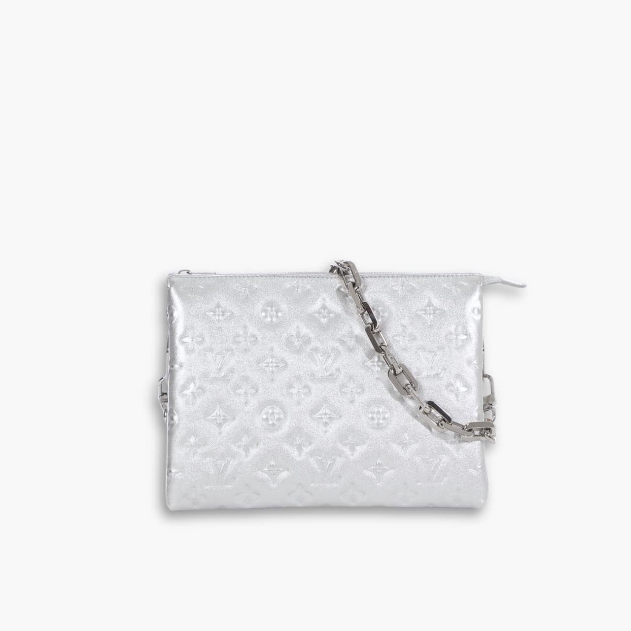 ELG_LVB1076 Louis Vuitton Coussin PM 26cm Silver - Image 1