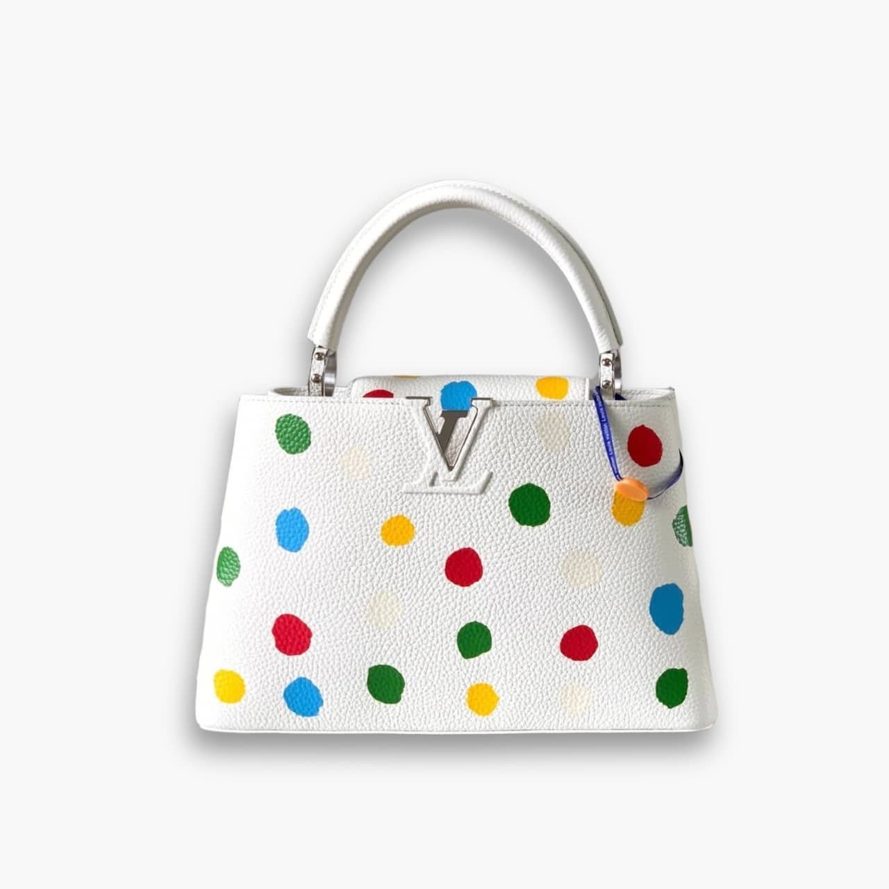 ELG_LVB1100 Louis Vuitton X YK Capucines MM 31Cm White - Image 1