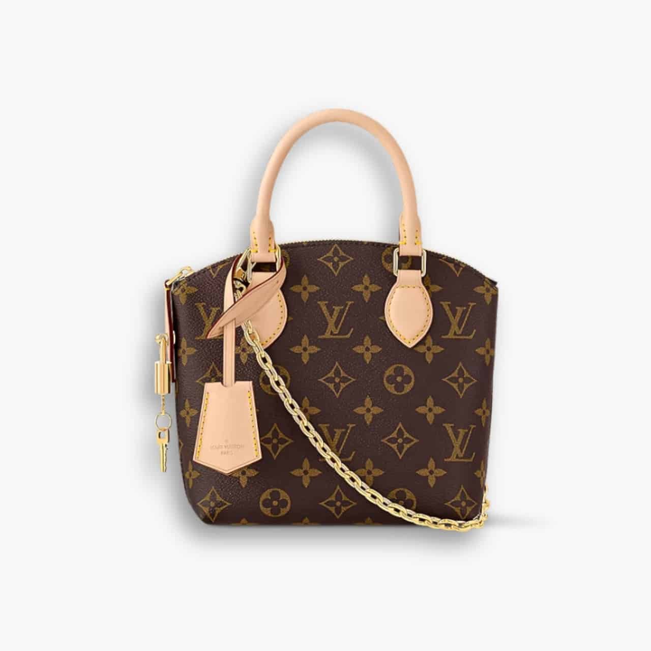 ELG_LVB1150-1-7 Louis Vuitton Lockit BB Bag Monogram 18cm M12019 - Image 1