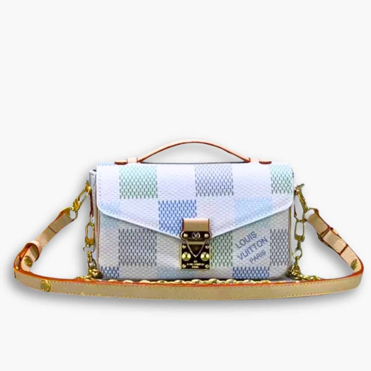 ELG_LVB1150-16 Louis Vuitton Pochette Métis East West Damier Light Blue 21cm N40749 - Image 1
