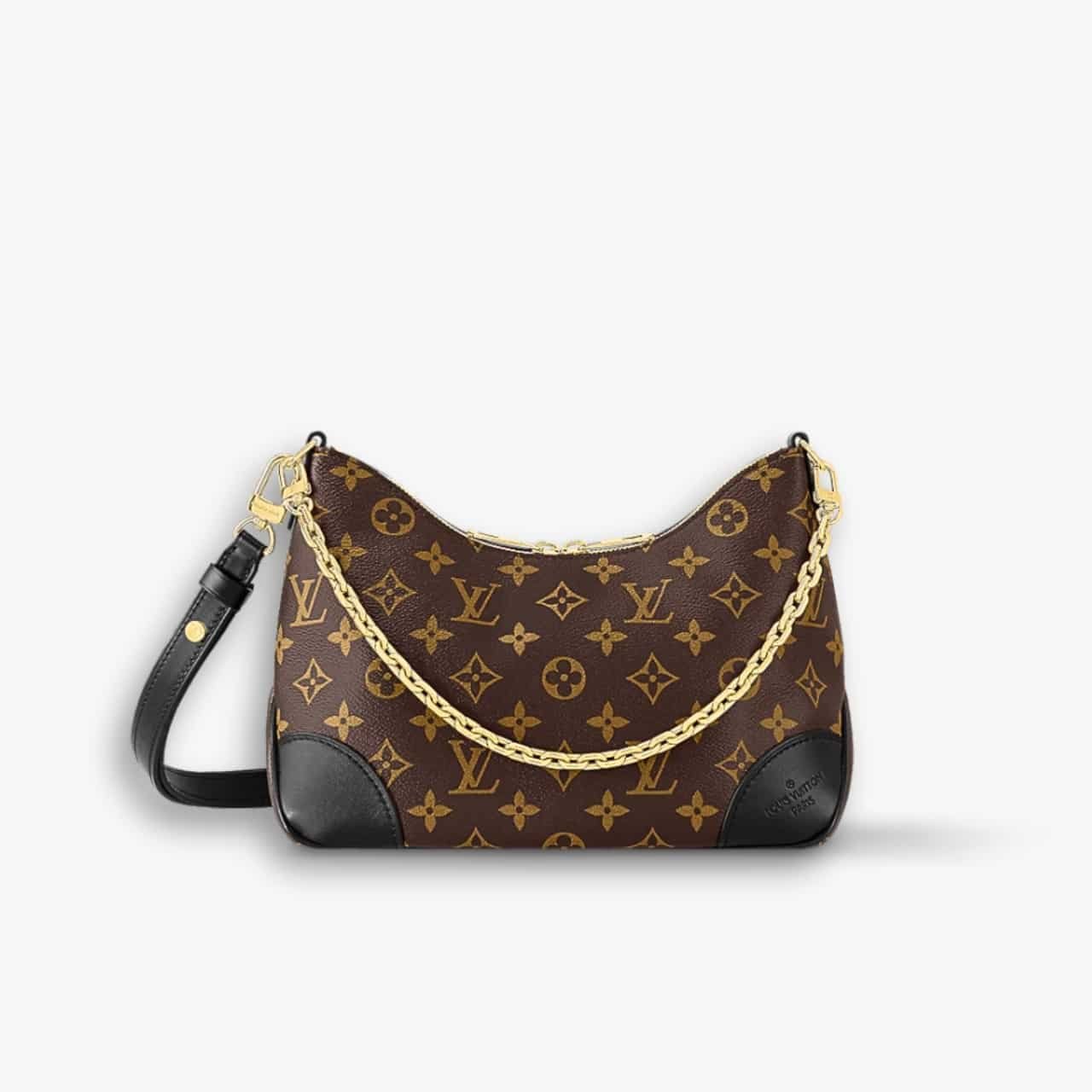 ELG_LVB1150-24-1 Louis Vuitton Boulogne Handbag Monogram Black 25cm M45831 - Image 1