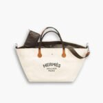 Hermes Fourre Tout Du Cavalier Bag White 42cm