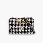 Chanel 19 Bag Tweed White And Black 26cm
