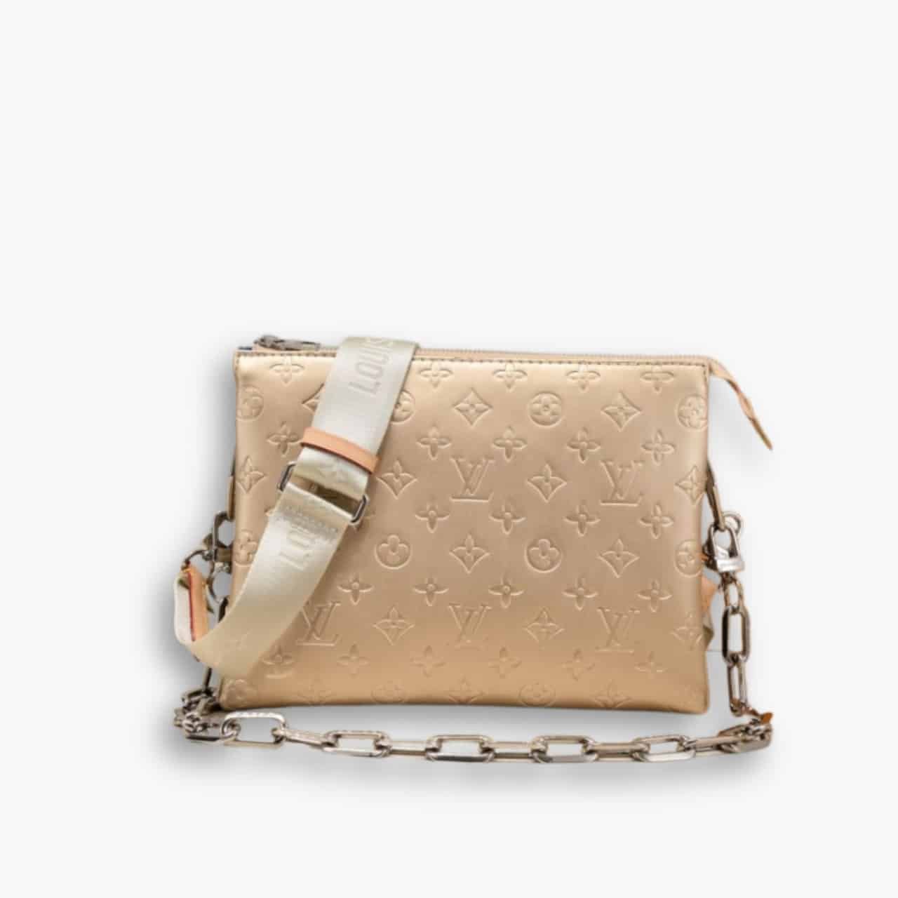 ELG_LVB1507 Louis Vuitton Bolso Coussin PM Golden 26cm M59278 - Image 1