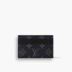 Louis Vuitton Card Holder Monogram Eclipse 9cm M6217