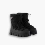 Prada Re-Nylon Gabardine Après-ski Boots 1U007N3LFVF0002FG040