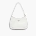 Prada Cleo Brushed Leather White 27Cm