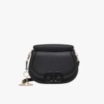 Valentino Vsling Bag In Grained Leather Black 26cm