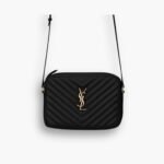 Saint Laurent Lou Camera Bag Black 23cm
