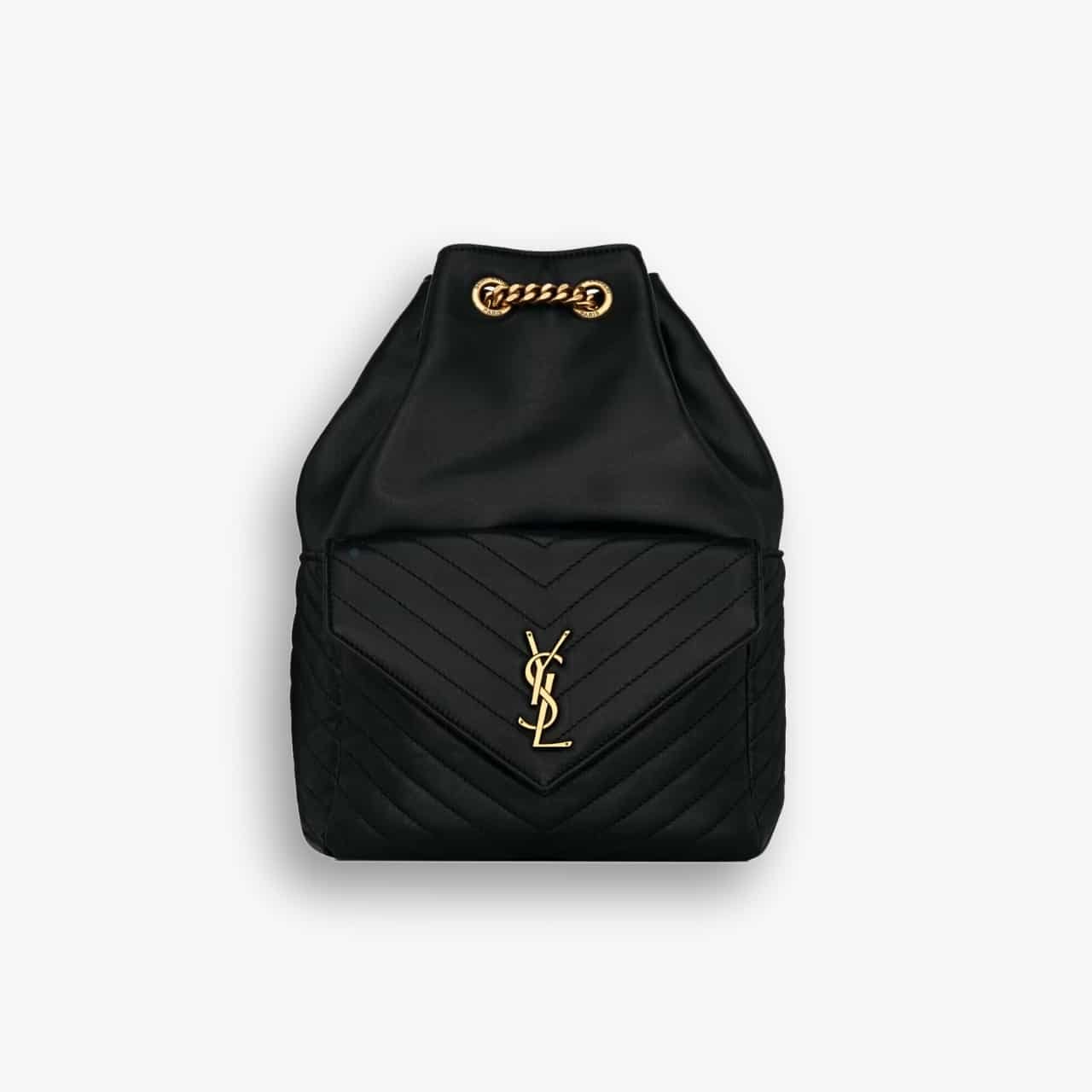 ELG_YSLB1071 Saint Laurent Joe Backpack Black 22cm - Image 1