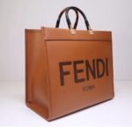 Fendi Sunshine Large Bag Brown 40cm 8BH372ABVLF0PWZ - Image 2