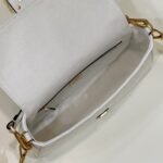 Fendi Baguette Canvas Bag White 28cm 8BR600AMCDF1CFK - Image 5