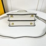 Fendi Peekaboo ISeeU Petite Bag White 20cm 8BN335ABVEF0QVL - Image 6