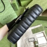 Gucci Marmont Mini Matelasse Bag Black 20cm - Image 4