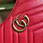 Gucci Marmont Mini Bag Red 21.5 cm 699514 DTDHT 6832 - Image 6